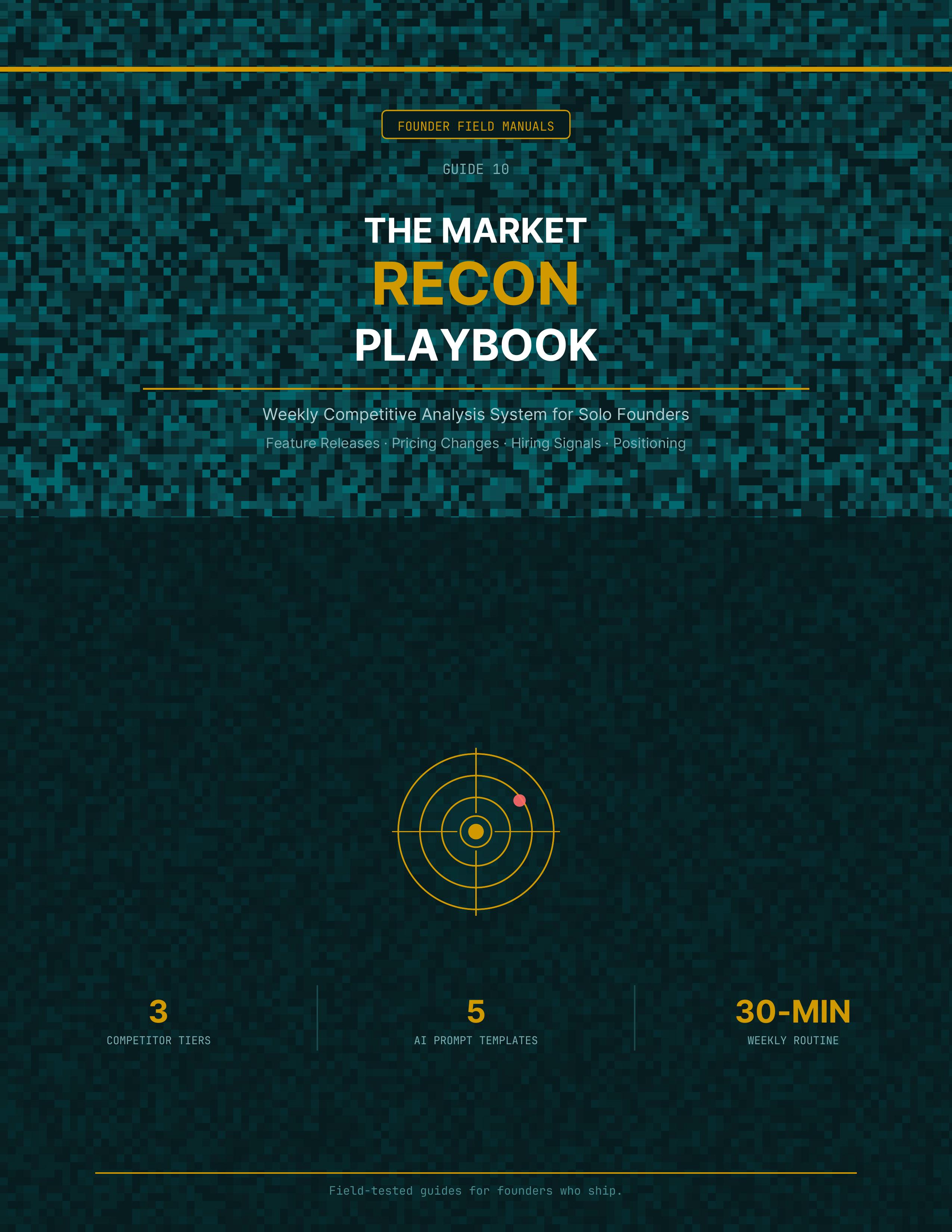 Market Recon Playbook for Solo Founders cover