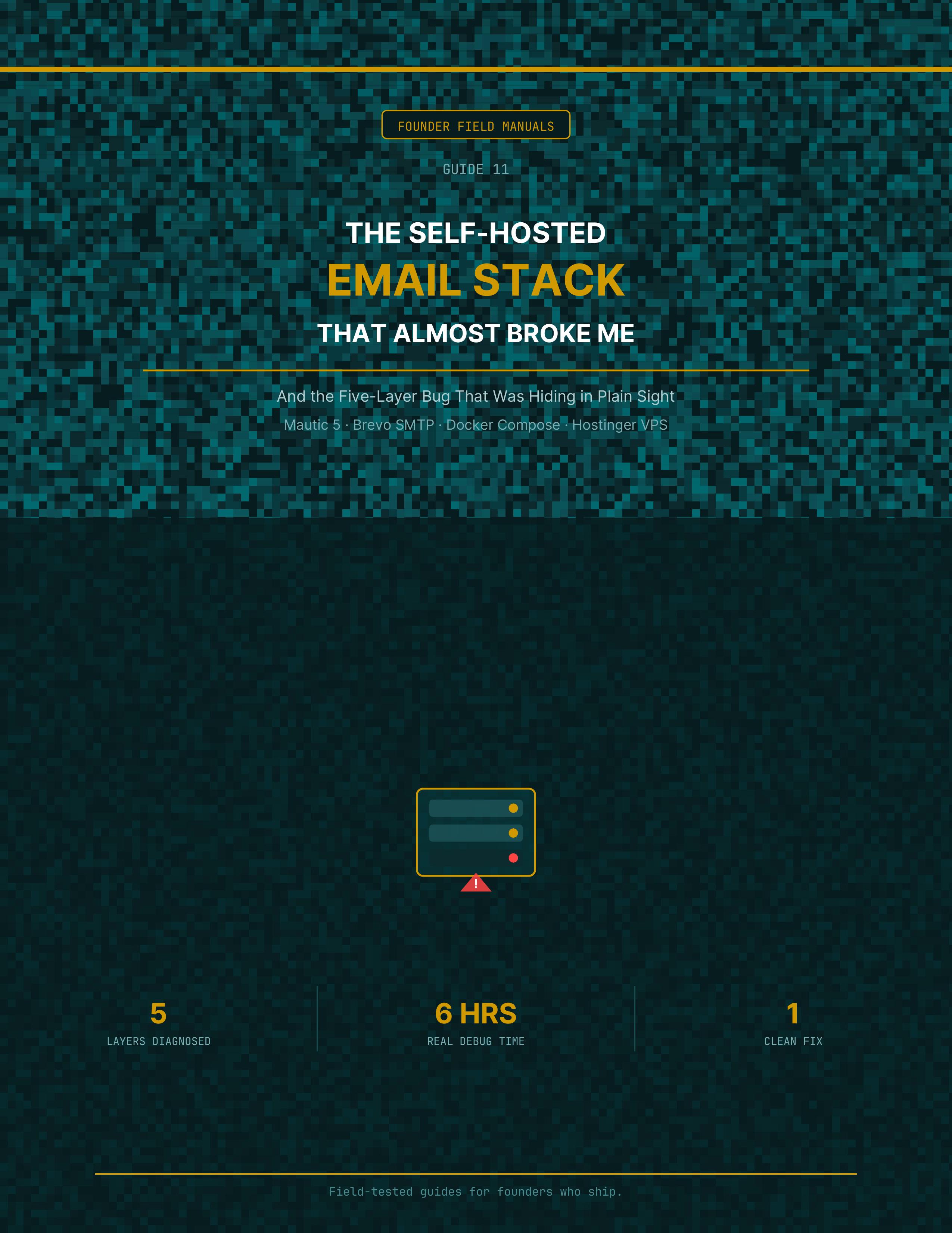 The Self-Hosted Email Stack That Almost Broke Me cover
